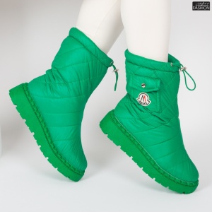 Cizme îmblănite "ABC J1885 Green" - Img 1
