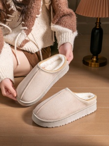 Cizme scurte Dama tip UG "SuperFashion 5-20 Beige" - Img 3
