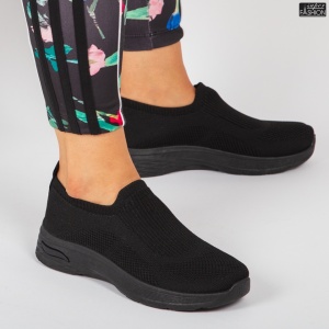 Espadrile ''ALD Fashion HQ1033-181 Black" - Img 2