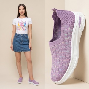 Espadrile ''ALD Fashion HQ1034-194 Purple"