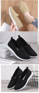 Espadrile "SuperFashion HTWM-42 Black" - Img 18