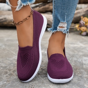 Espadrile "SuperFashion HTWM-42 Wine Red" - Img 3