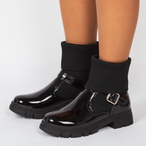 Ghete copii ''Apawwa GQ456-5 Black'' - Img 2