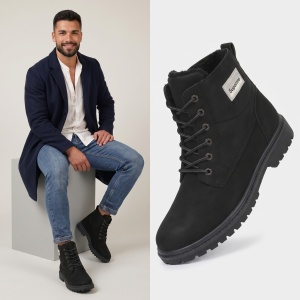 Ghete îmblănite ''Meek GK-07 Black''