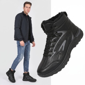 Ghete îmblănite ''Meek GK-53 Black Grey''
