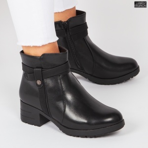 Ghete îmblănite ''YiYi Fashion YEHJ-168 Black" - Img 2