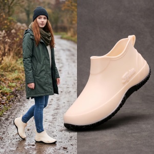 Ghete ploaie "SuperFashion 6-38 Beige"