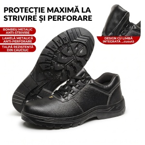 Pantofi Protecție "SuperFashion 6-29 Black" - Img 9