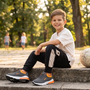 Pantofi Sport "888 Shoes 1021-5 Orange" - Img 5