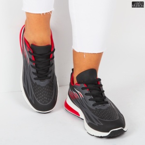 Pantofi Sport "888 Shoes 1051-1 Red" - Img 7