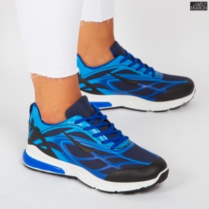 Pantofi Sport "888 Shoes 1052-2 Blue" - Img 2