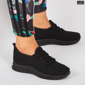 Pantofi Sport ''ALD Fashion HQ1030-163 Black" - Img 2