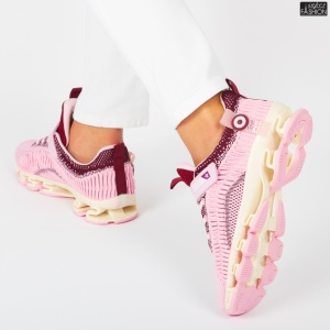 Pantofi Sport Copii "888 Shoes AB2-PC Pink" - Img 2