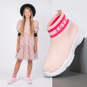 Pantofi Sport Copii ''Meek YF-102 Pink''