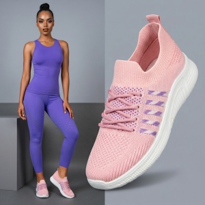 Pantofi Sport ''Fashion Balq 707 Pink"'
