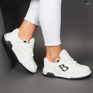 Pantofi Sport ''RXR Fashion R-924 White" - Img 3