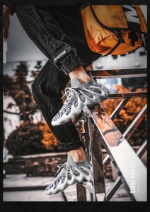 Pantofi sport ''Se7.en D1007 Grey'' - Img 3