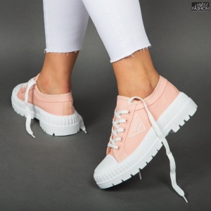 Pantofi Sport "Se7.en D988 Pink'' - Img 4