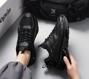 Pantofi Sport "SuperFashion 6-15 Black Blue" - Img 8