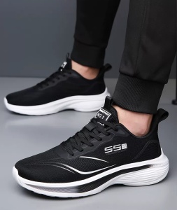 Pantofi Sport "SuperFashion 6-23 Black'' - Img 2