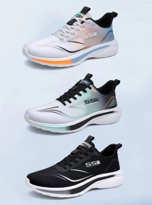 Pantofi Sport "SuperFashion 6-23 White Gray'' - Img 8