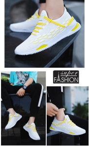 Pantofi sport ''SuperFashion HTMS-1 White'' - Img 12