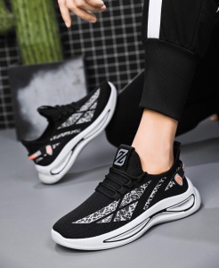 Pantofi Sport "SuperFashion HTMS-15 Black" - Img 9