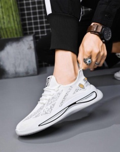 Pantofi Sport "SuperFashion HTMS-15 White" - Img 5