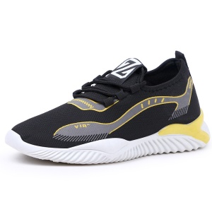 Pantofi Sport "SuperFashion HTMS-222 Black Yellow" - Img 2
