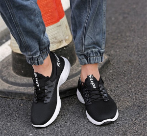 Pantofi Sport "SuperFashion HTMS-94 Black" - Img 6