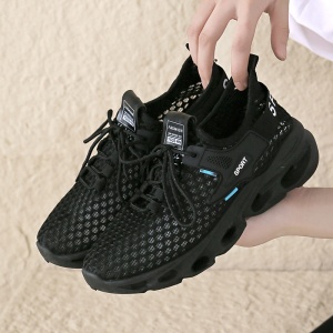 Pantofi sport "SuperFashion HTWM-17 Black" - Img 2