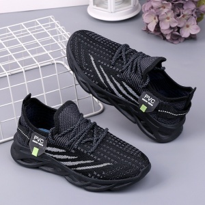 Pantofi sport "SuperFashion HTWM-18 Black" - Img 4