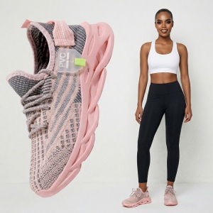 Pantofi sport "SuperFashion HTWM-18 Pink"
