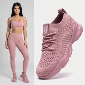 Pantofi sport "SuperFashion HTWM-35 Pink"