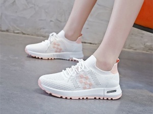 Pantofi sport "SuperFashion HTWM-41 White Pink" - Img 5