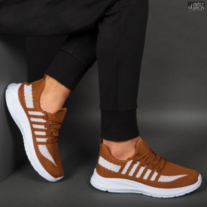 Pantofi Sport "WE Fashion 3310B Tan'' - Img 2