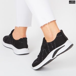 Pantofi Sport ''WE Fashion 352-2 Black Grey'' - Img 4