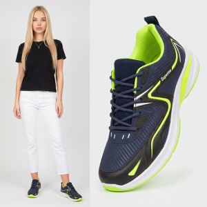 Pantofi Sport ''WE Fashion 396-2 Blue Green''
