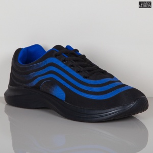 Pantofi Sport "WE Fashion 8815B Black R. Blue'' - Img 5