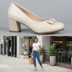 Pantofi ''YiYi YEHJ-180 Beige"