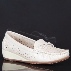 Pantofi ''YiYi YEHJ-231 Beige" - Img 4