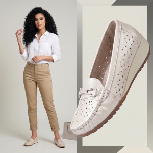 Pantofi ''YiYi YEHJ-231 Beige"