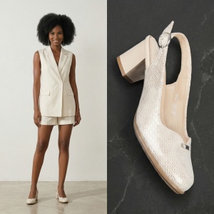 Pantofi ''YiYi YEHJ-251 Beige"