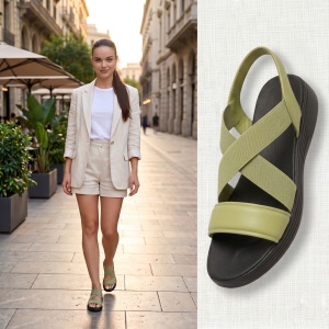 Sandale ''ALD Fashion HQ128-122 Green''