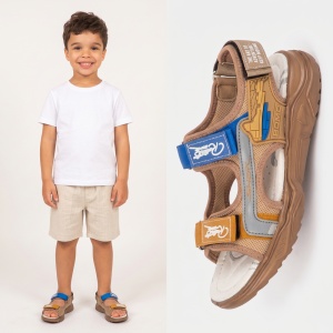 Sandale Copii ''DION Q11 Khaki''