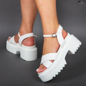 Sandale ''DION JULIETTE6 White Pu'' - Img 3