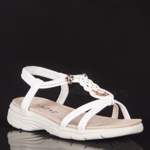 Sandale ''YiYi ZX-118 White'' - Img 5