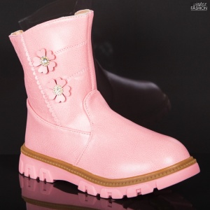 Cizme îmblănite copii ''BAO SPORT A-2 Pink'' - Img 6