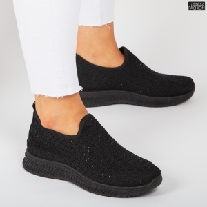 Espadrile ''ALD Fashion HQ1029-158 Black" - Img 2