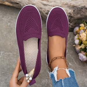 Espadrile "SuperFashion HTWM-42 Wine Red" - Img 4